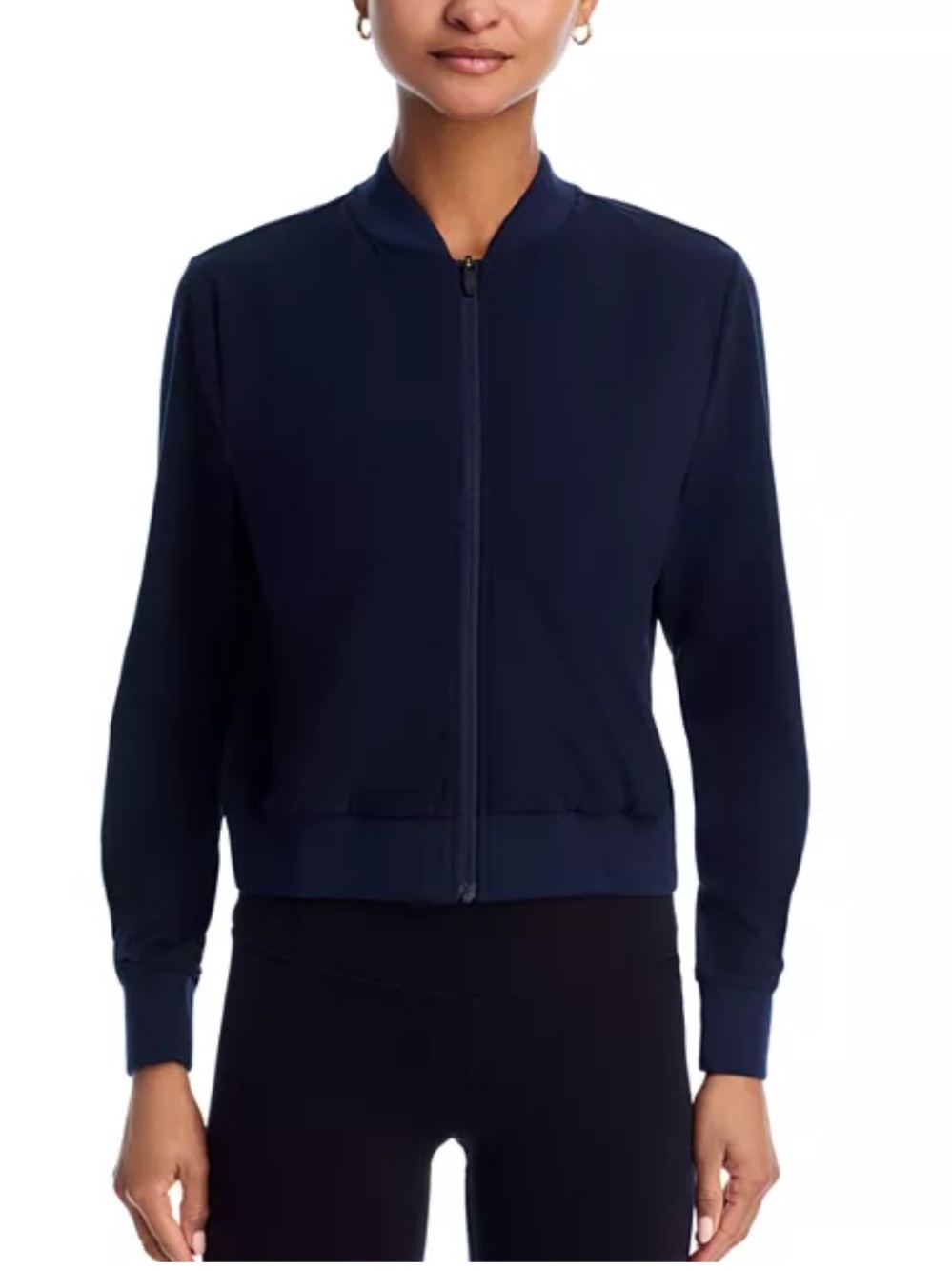 Splits59 Airweight Bomber Full Zip Track Jacket Black Women’s SIZE MED